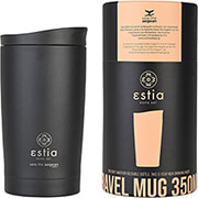 estia thermos travel mug save the aegean 350ml midnight black 01 20361 photo